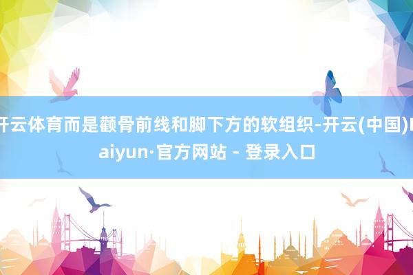 开云体育而是颧骨前线和脚下方的软组织-开云(中国)Kaiyun·官方网站 - 登录入口
